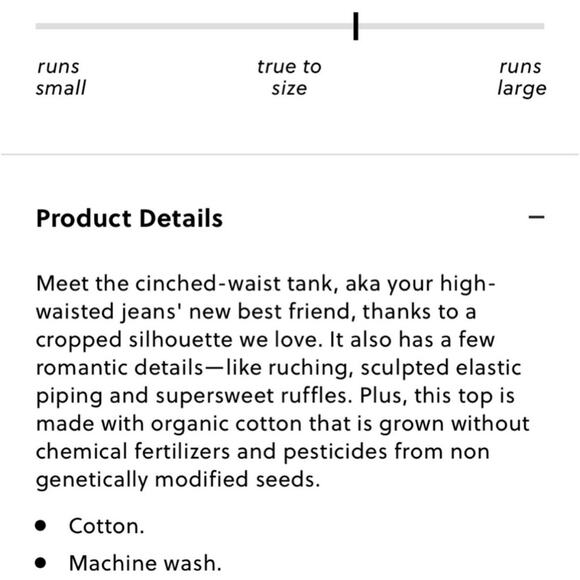 J Crew Cinched Waist Cotton Poplin Cropped Sleeveless Dressy Tank Top Size XS - Picture 4 of 10